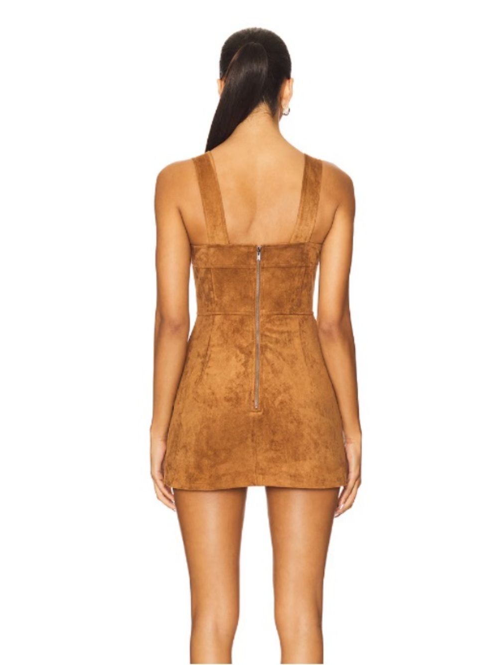 Abercrombie and fitch faux suede mini dress xs